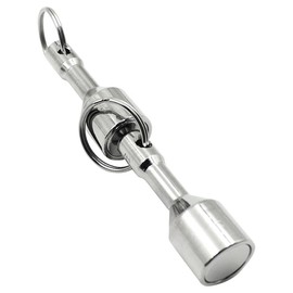 ANCLLO Pack of 2 Magnetic Keyring Pocket Magnets for Handbag with Strong Magnetic Rare Earth Neodymium