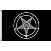 Baphomet Church of Satan Flag 5ft x 3ft,Large