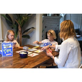 Byron's Games Continent Race Geography Learning Educational Game for Kids 7 Years and Up Trivia Card Board Game for Family Activities, Game Night Award Winning