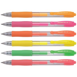 Pilot gel pen Neon set of 6
