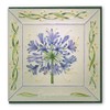 Groovi Plates A5 Square - Jayne's Agapanthus (Set of 2)