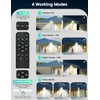Security Lights Outdoor Motion Sensor 50W, 3 Colours 4500LM PIR