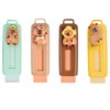 Pack of 4 Capybara Retractable Erasers Kids Capybara Funny Erasers