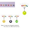 Milepetus Pack of 300/600 Rubber Fishing Bobber Stoppers, 6 in