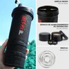 (2 piezas)650ML Blender bottles shaker,shaker blender bottles,vaso para proteina,Botella para