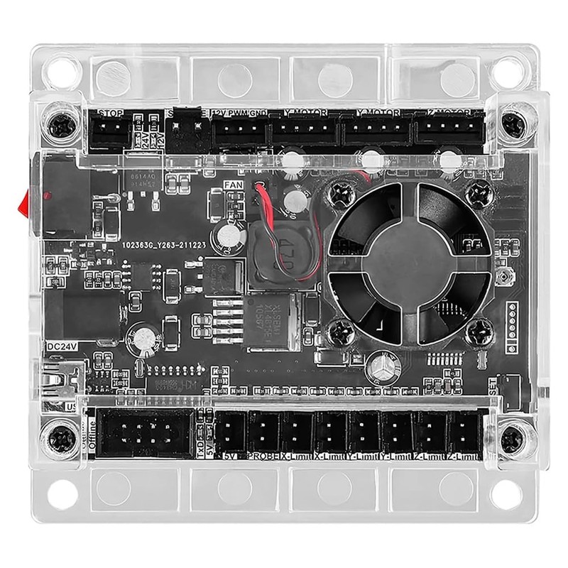 Ieron GRBL CNC Control Board with Cooling Fan for 1610