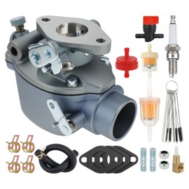 181643M91 Carburetor Compatible for Massey Ferguson MF Tractor TE20 TO20 TO30, Massey Ferguson TO35 35 40 50 F40 50 135 150 202 204 TSX605 683 882 with Oil Circuit Switch