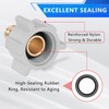 YVSKM 1/2" Pex x 1/2" Female NPT Swivel Adapter No-Lead