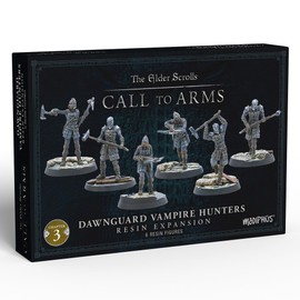 Modiphius: The Elder Scrolls: Call to Arms - Dawnguard Vampire Hunters - 6 Figure Resin Expansion, Chapter 3, Unpainted, 32mm RPG Miniatures w/Scenic Bases