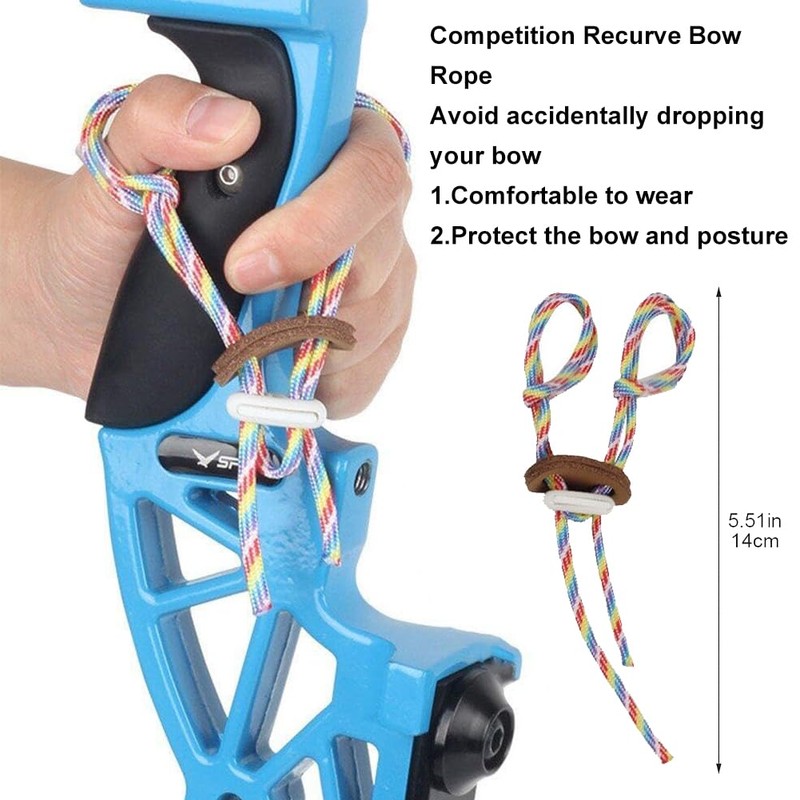 Archery Accessories, Archery Finger Sling, Finger Tab Made of Rays,