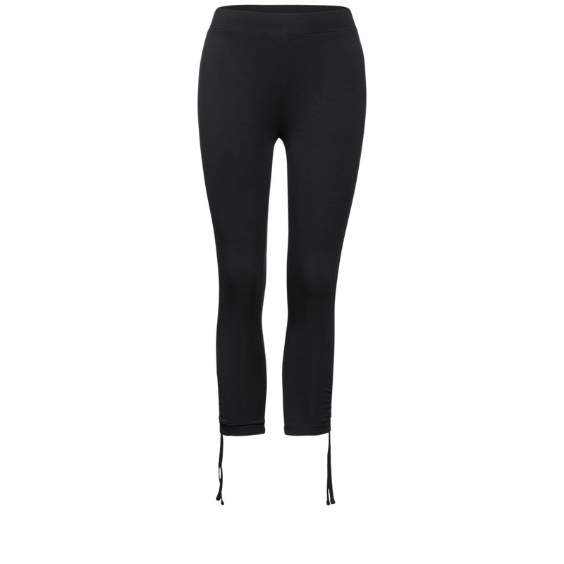 Cecil Women's 3/4 Leggings, black