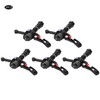 5Pcs 3/4in DN20 Female Thread Rotating Sprinkler Rocker Nozzle for