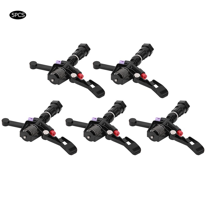 5Pcs 3/4in DN20 Female Thread Rotating Sprinkler Rocker Nozzle for
