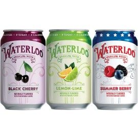 Waterloo Sparkling Water Variety Pack (12 fl. oz., 24 pk.)