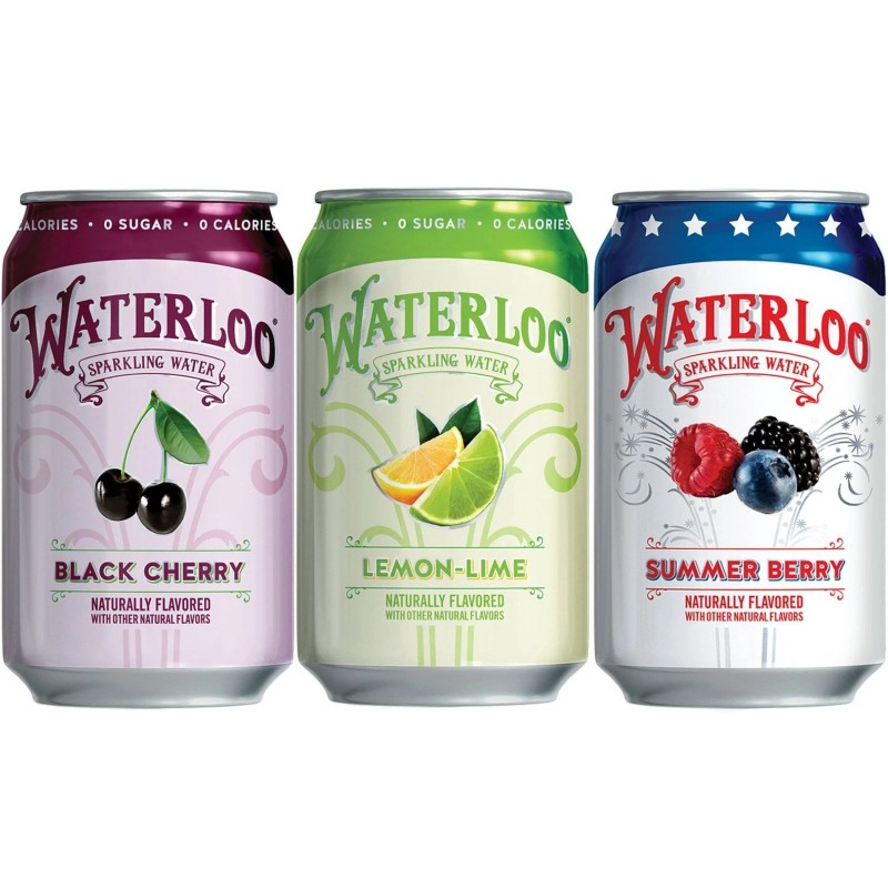 Waterloo Sparkling Water Variety Pack (12 fl. oz., 24 pk.)