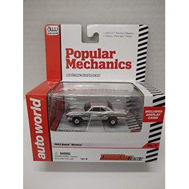 Auto World SC269 Popular Mechanics 1963 Riviera (Chrome) HO Scale Electric Slot Car