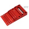 Jectse Height Gauge Blocks, 9PCS Aluminum Alloy Setup Bars Table