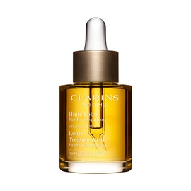Clarins Lotus Face Treatment Oil | Hydrates,Tones and Balances Skin| Minimizes Fine Lines | Skin Is Immediately Velvety* | 100% Natural Plant Extracts | Oily To Combination Skin Types | 1 Fluid Ounce