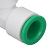 10Pcs Tee Connector 3 Way Quick Connect Push Water Pipe