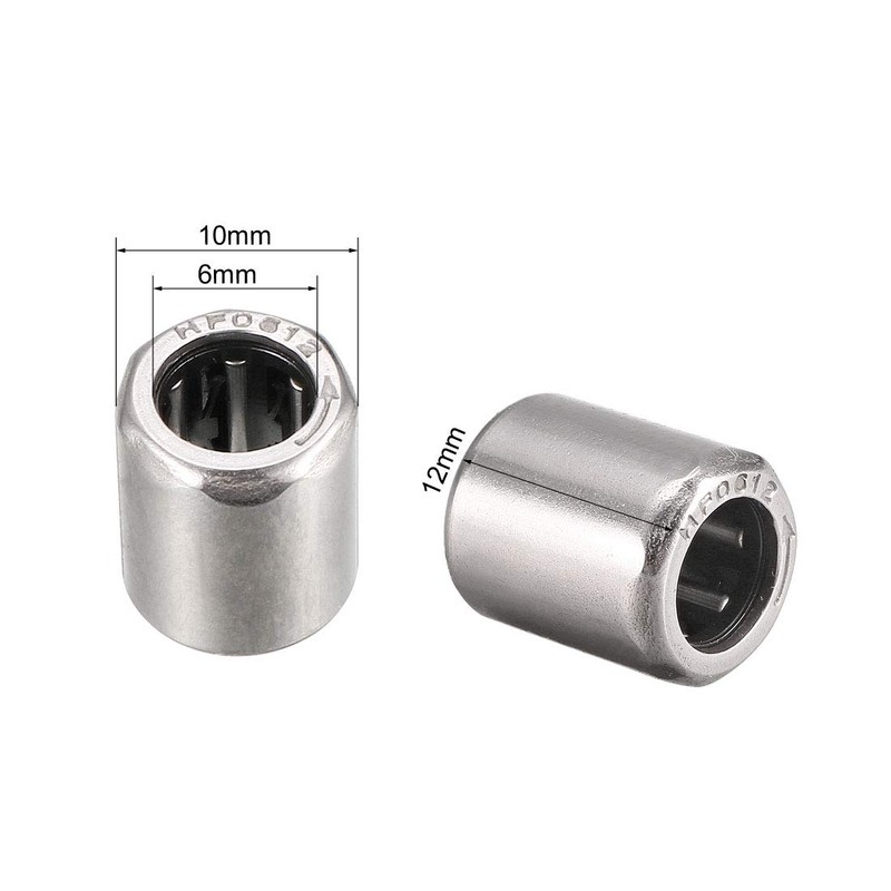 sourcing map Needle Bearings Disposable Clutch Bearing 6 mm Bore
