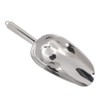 Metal Ice Scoop 18 oz Stainless Steel Ice Scooper for