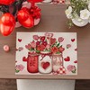 BOTB LIHM Valentines Day Roses Flowers Love Hearts Vase Cloth