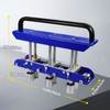 Three-Station Edge Roller for Bending Metal Roofing Materials at 0-90