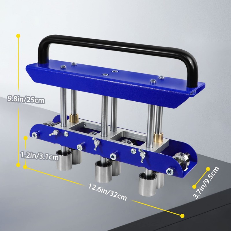 Three-Station Edge Roller for Bending Metal Roofing Materials at 0-90