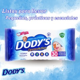 Toallitas Húmedas Dody S 12pack 30piezas C/u