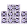10Pcs set Imitation Ceramic Tile Wall Sticker Waterproof SelfAdhesive Wallpaper