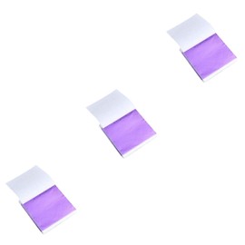 Operitacx 3sets 8x8.5cm Sheets of Foil Paper Real Gold Foil for Art Craft Decorations Gilding 50pcs*3