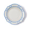 Two's Company French Blue Bamboo Touch Bowl, 15-Inch, Melamine