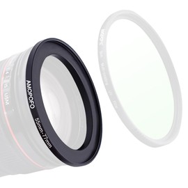 55mm to 77mm Step-Up Ring Filter adapter/55mm to 77mm Camera Filter Ring for 77mm UV,ND,CPL,Metal Step Up Ring