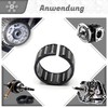 Parts and Parts Needle Roller Bearing K18x22x10 DIV 18x22x10 mm