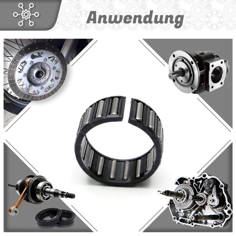 Parts and Parts Needle Roller Bearing K18x22x10 DIV 18x22x10 mm