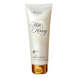 Oriflame Milk & Honey Gold crema de manos 75 ml, nutrición profunda y suavidad