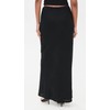 WAYF Women's Maxi Skirt, Black, M