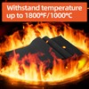 UCandy 2 Pack Carbon Felt Fireproof Welding Blanket, 12" X