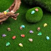 Alrhso 200Pcs Mini Resin Turtles with 1Pcs Large Turtle, Luminous