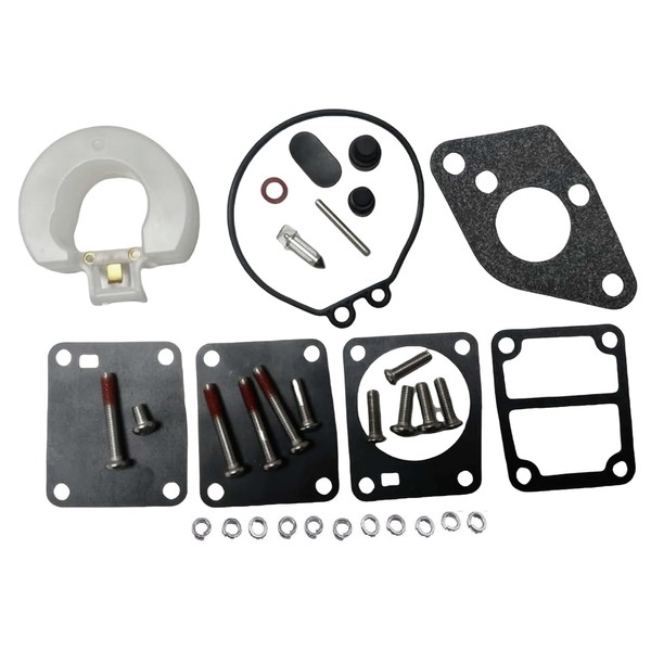 WINGOGO WINGOGO 855546A1 Carburetor Repair Kit for Mercury Mariner Outboard
