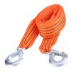 4 Meter Duty 3 Ton Towing Strap with Hooks -