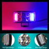 Windance 2 Pack 3.2Inch Strobe LED Pod Lights,Blue Red Flashing