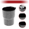 ACROPIX Car Trash Can Trash Bin Rhinestones Hanging 3.9" Width