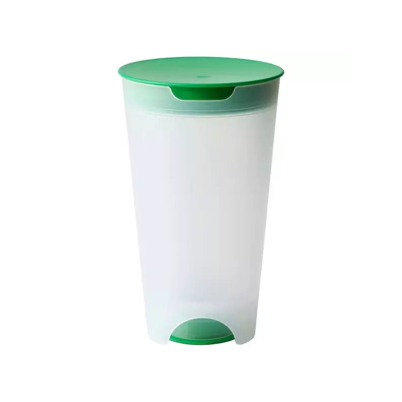 IKEA New Ikea UPPFYLLD Salad shaker with strainer, bright green/clear,
