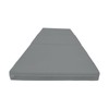 Danfuton Gray Trifold Foam Bed, Shikibuton, Folding Ottoman Mat Sit