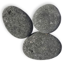 American Fireglass Extra Large Gray Lava Stone (4” – 6”) 10 Pounds