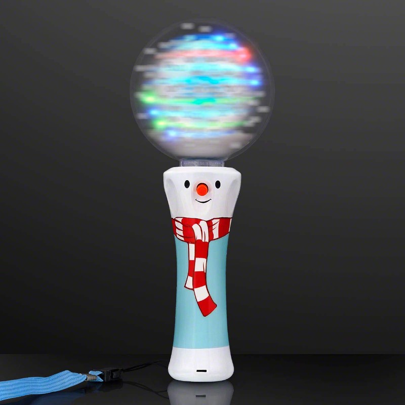 FlashingBlinkyLights Winter Wonderland Spinning Snowflake LED Light Up Wand