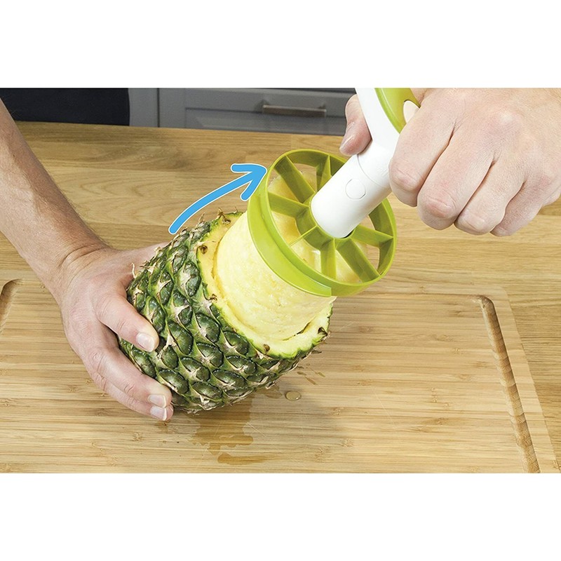 Tomorrow's Kitchen Pineapple Corer, Slicer and Wedger for Small, Medium