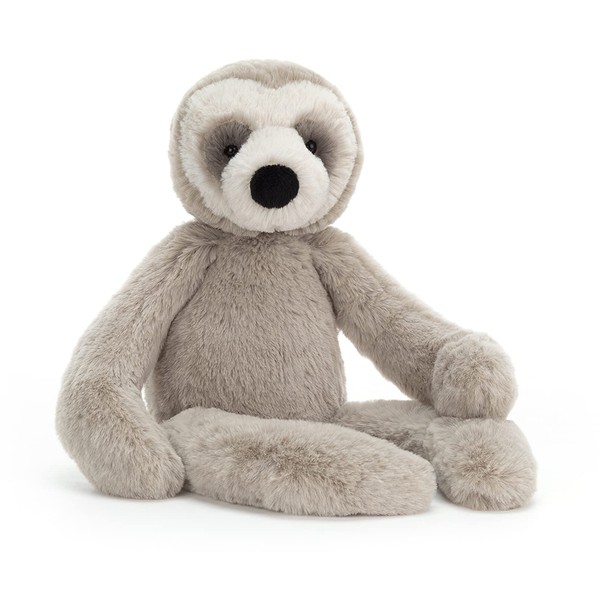 Jellycat Bailey Sloth Stuffed Animal, Small 13 inches
