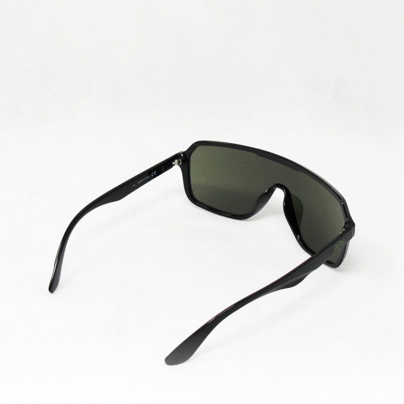 RUDYPROJECT RPJ Sunglasses KACEY Black Shiny Frame/Laser Green Lens Freesize
